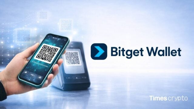 Bitget wallet with QR code display. Bitget Wallet Brings Self-Custodial Crypto Payments to APAC's $5 Trillion QR Market