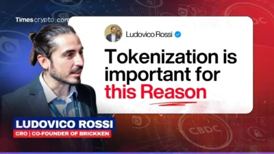 Are banks Dying? | Ludovico Rossi, CRO and Co-founder of Brickken speaks | Timescrypto